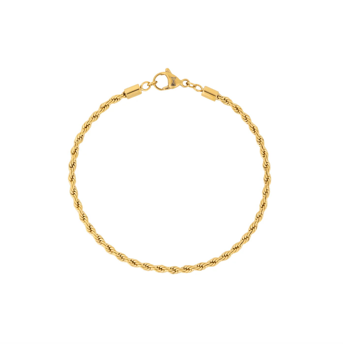 AZE Jewels Rope 3mm - Dore armband AZ-BM009-C