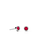 Coeur de Lion Oorbellen - Red-Silvercolour 0227/21-0317