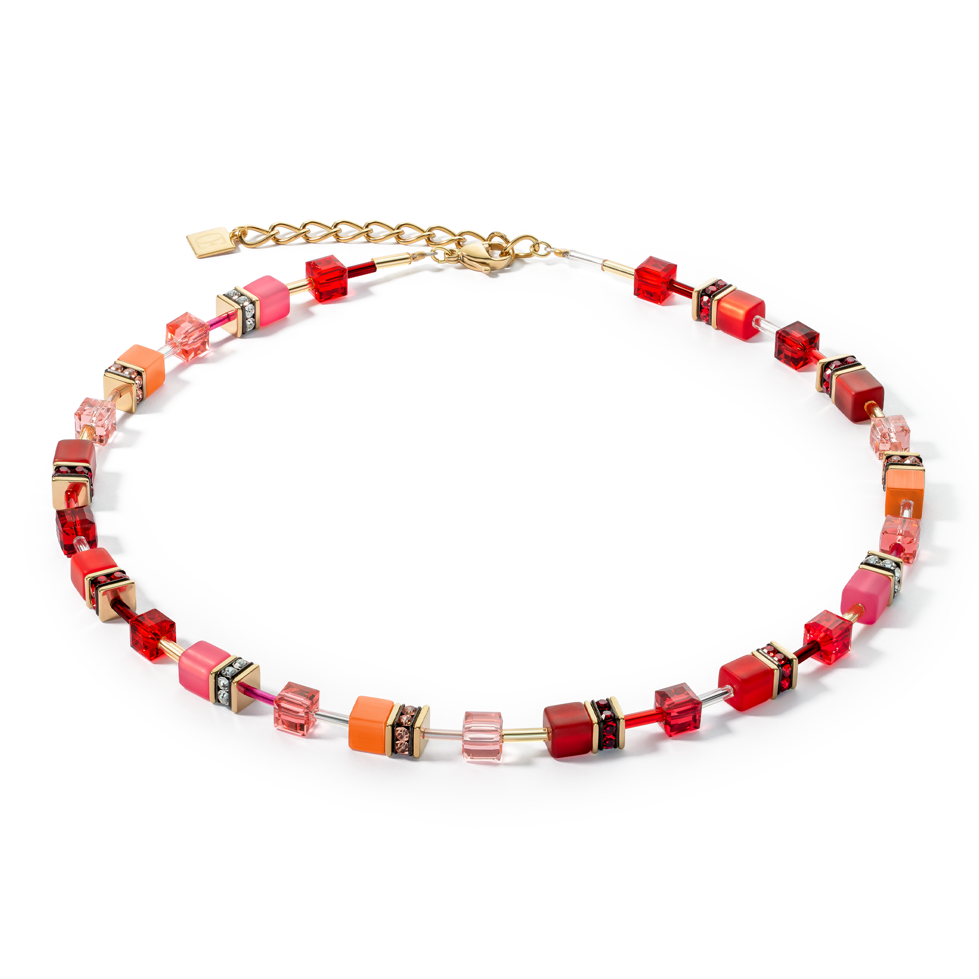 Coeur de Lion Collier - Red-Goldcolour 2838/10-0300