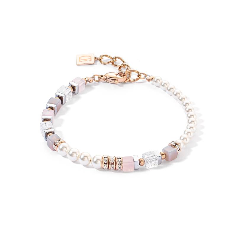 Coeur de Lion Armband - Gold-Light Rose 4354/30-1920