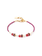 Coeur de Lion Armband - Goldcolour-Red 4567/30-0300