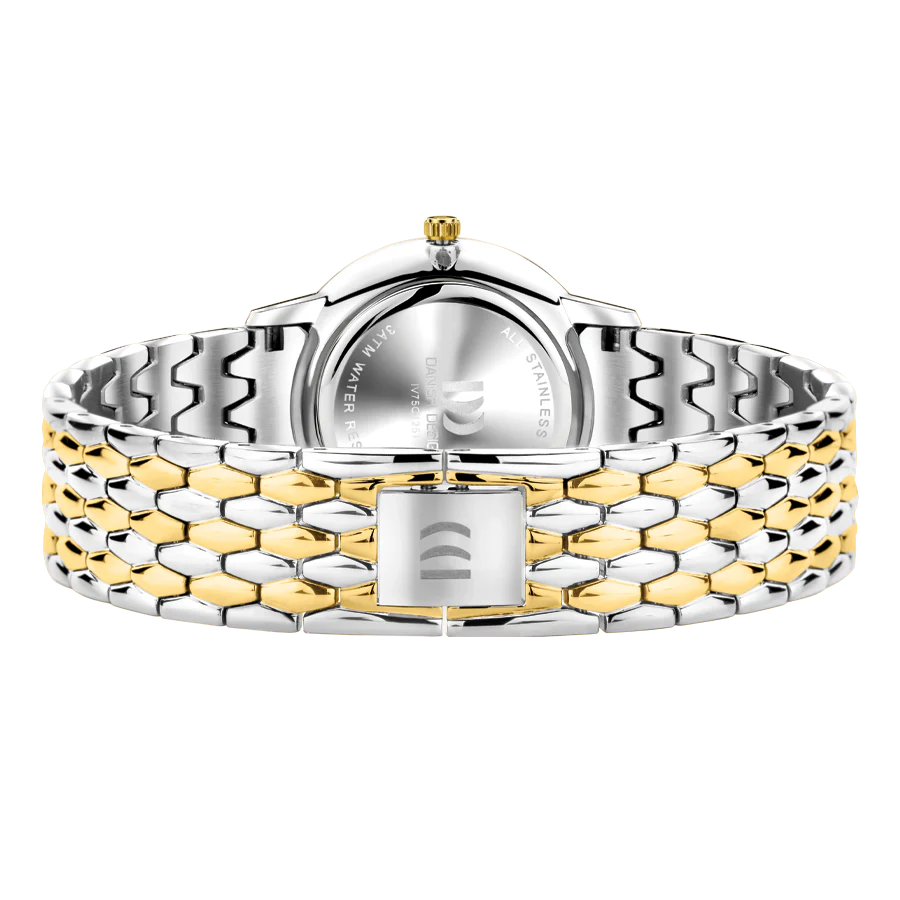 Danish Design Akilia dameshorloge Two-Tone MOP IV75Q1251