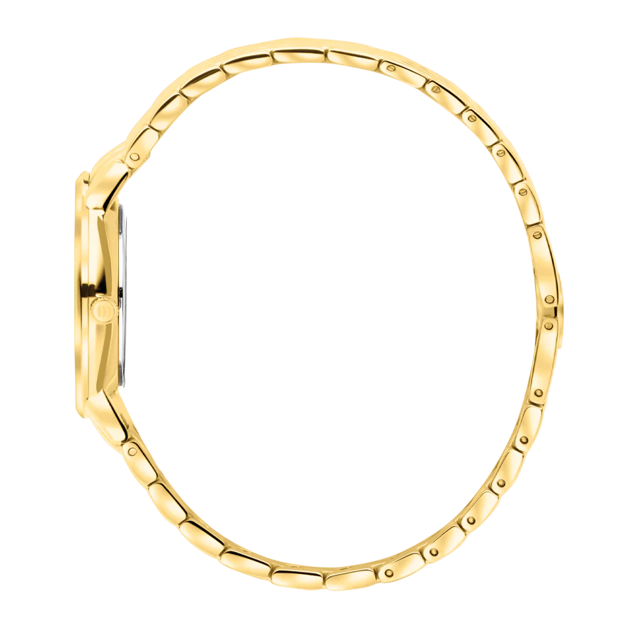 Danish Design Akilia dameshorloge Goldcolour MOP IV71Q1251