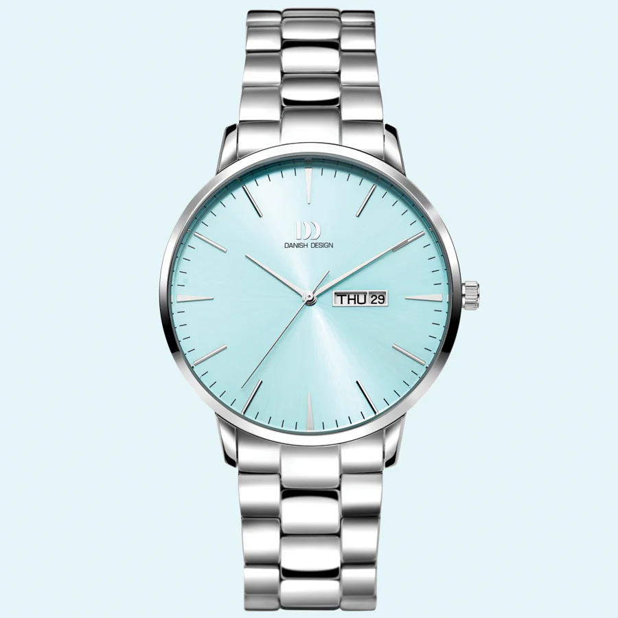 Danish Design Akilia herenhorloge Day Date Husky Blue IQ99Q1267