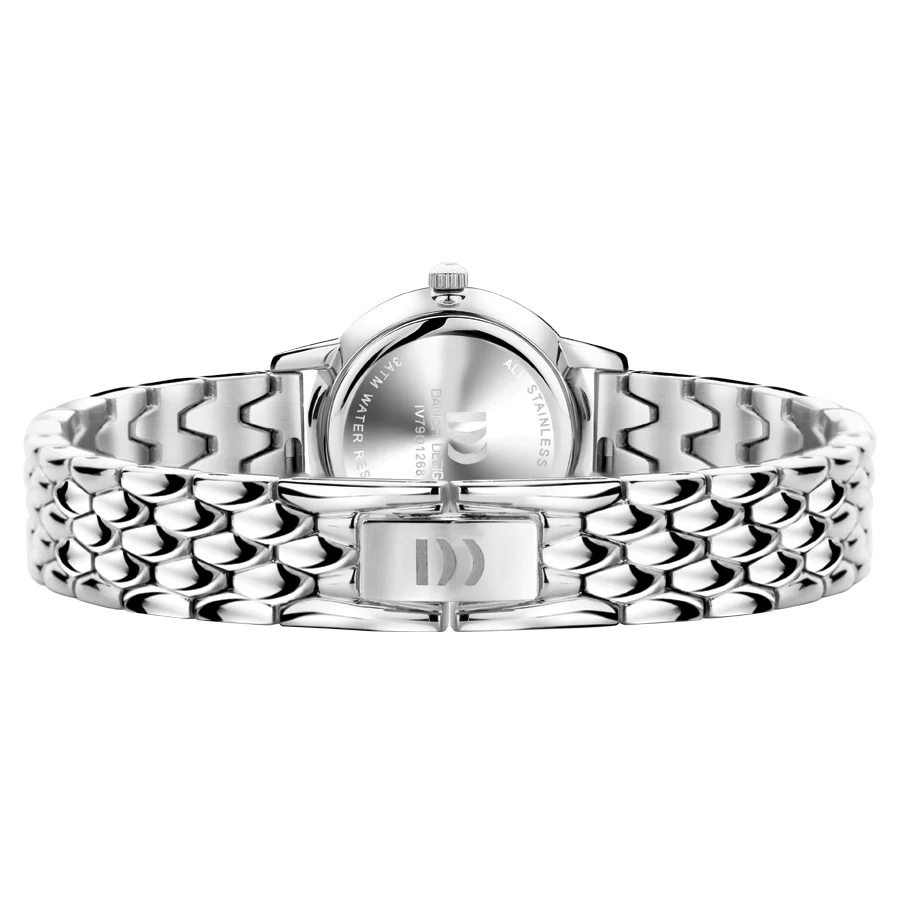 Danish Design Akilia dameshorloge Silver Husky Blue IV79Q1268