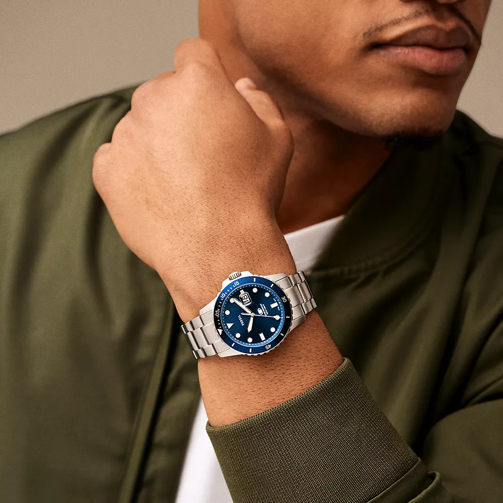 Fossil Blue  herenhorloge FS6029