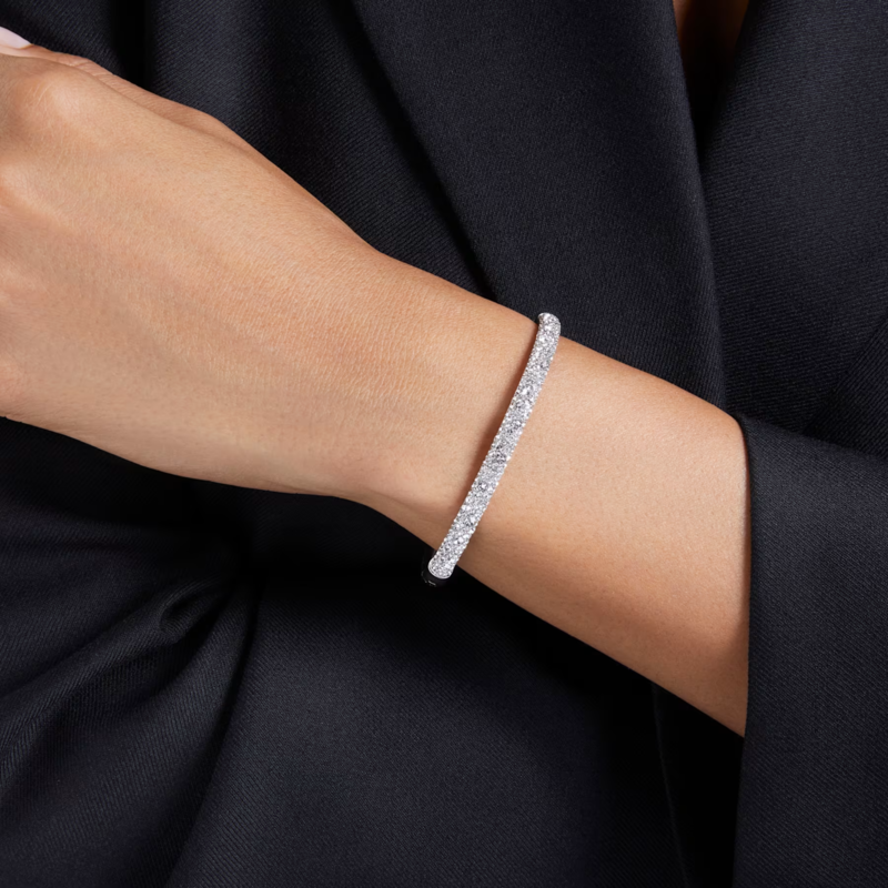 Swarovski Sublima armband Sneeuwpave gezet Zilverkleurig/Wit