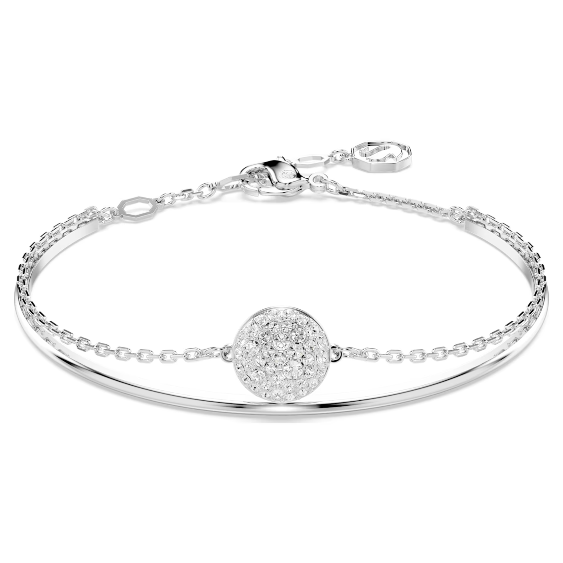 Swarovski Sublima armband Sneeuwpave gezet Zilverkleurig/Wit 5683447
