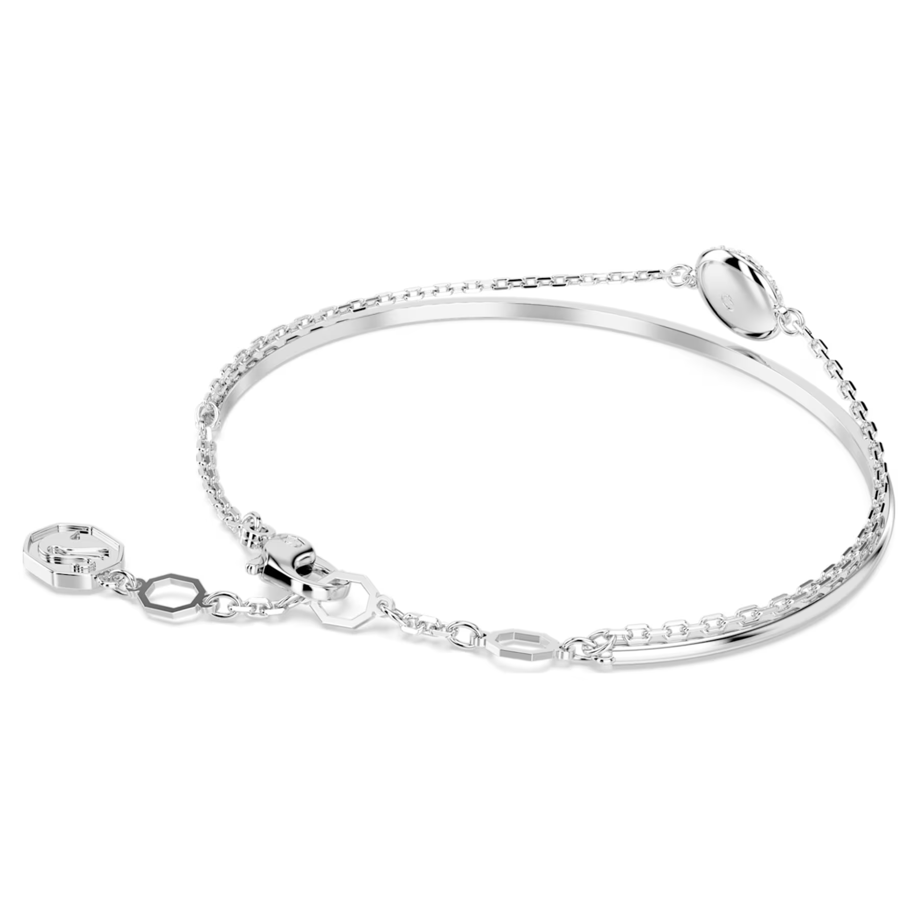 Swarovski Sublima armband Sneeuwpave gezet Zilverkleurig/Wit 5683447