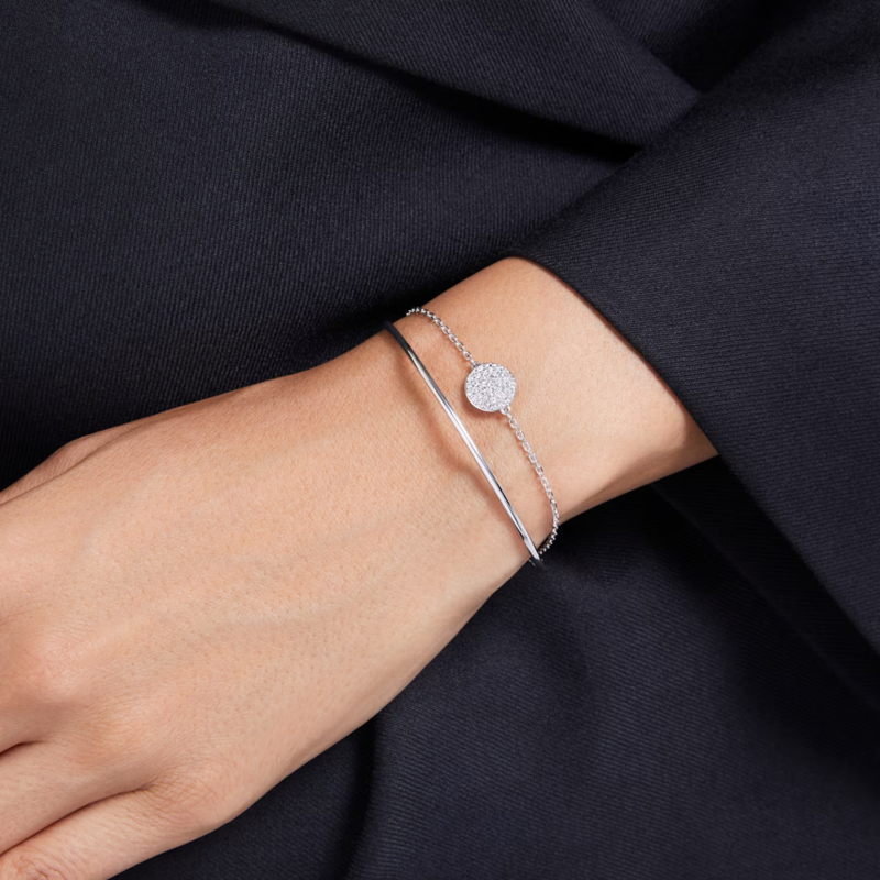 Swarovski Sublima armband Sneeuwpave gezet Zilverkleurig/Wit 5683447