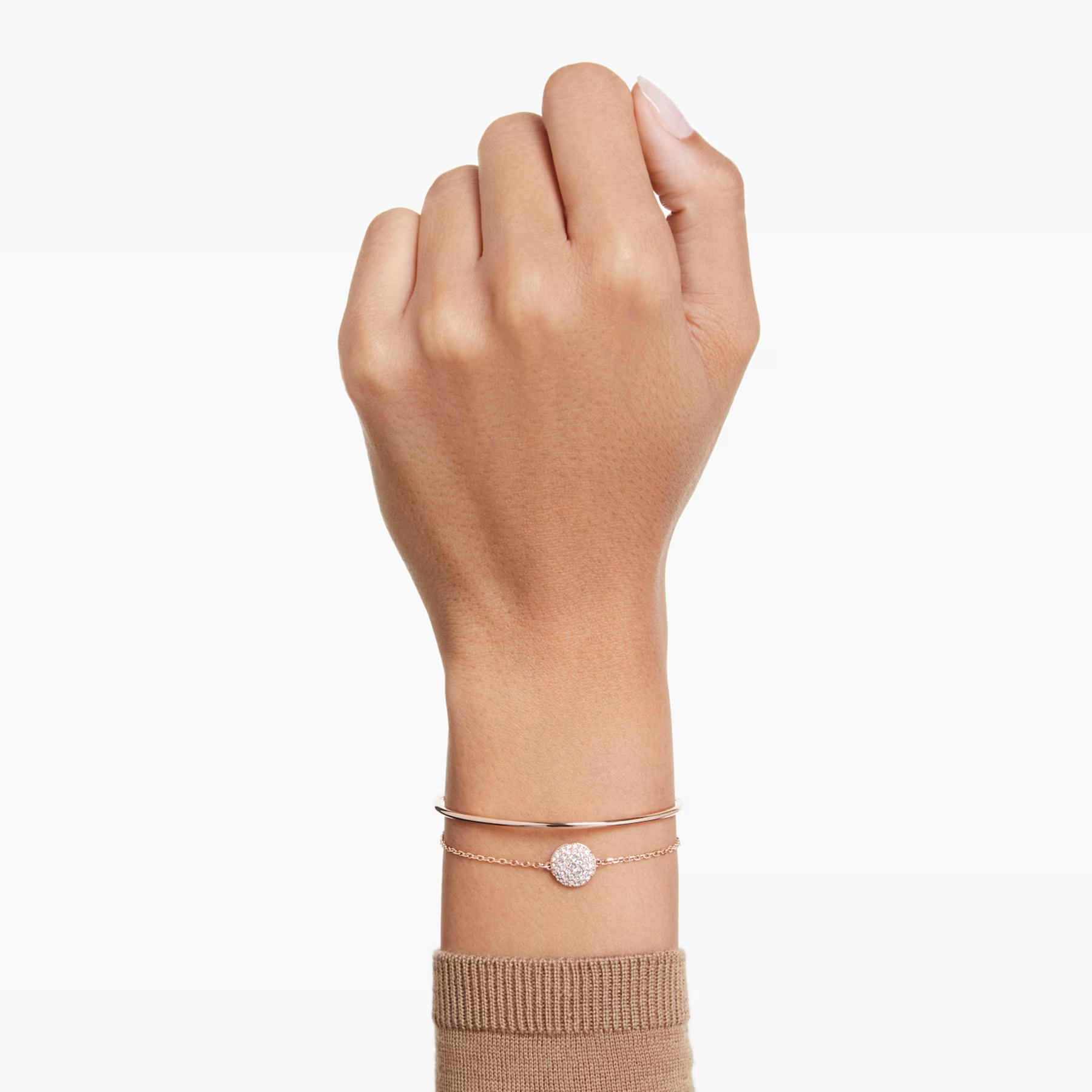 Swarovski Sublima armband Sneeuwpave gezet Rosé/Wit 5683452