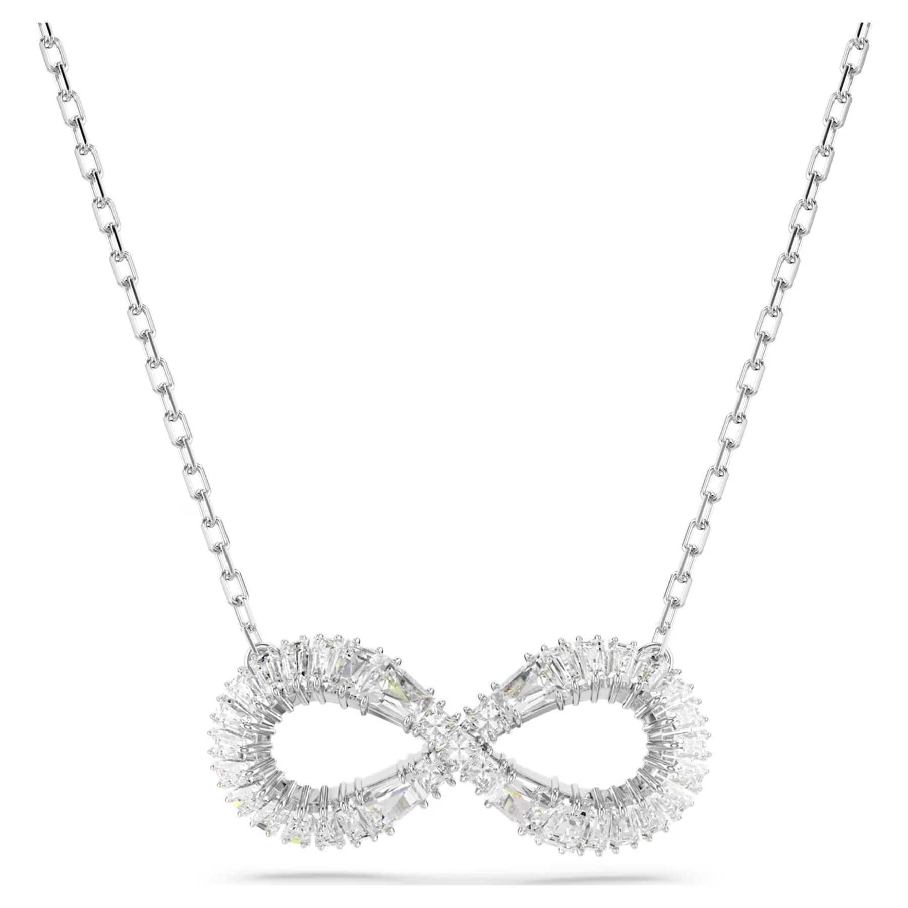 Swarovski Hyperbola ketting met hanger Infinity Zilverkleurig/Wit 5679434