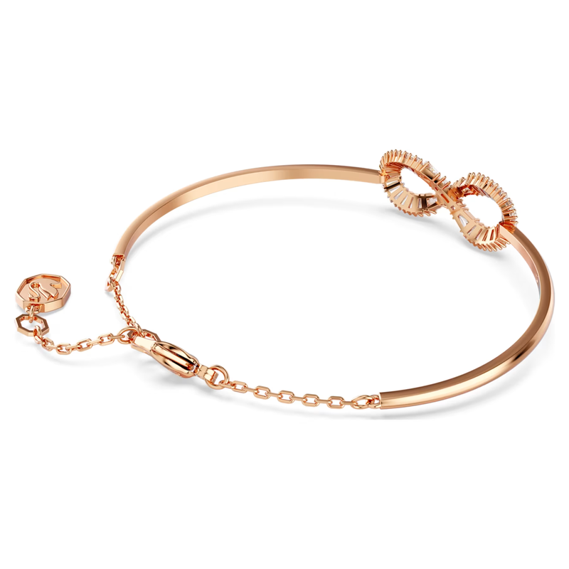 Swarovski Hyperbola armband Infinity Rosékleurig/Wit 5679443
