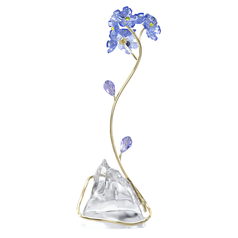 Swarovski Florere kristallen beeldje Vergeet-mij-nietje Blauw 5666971