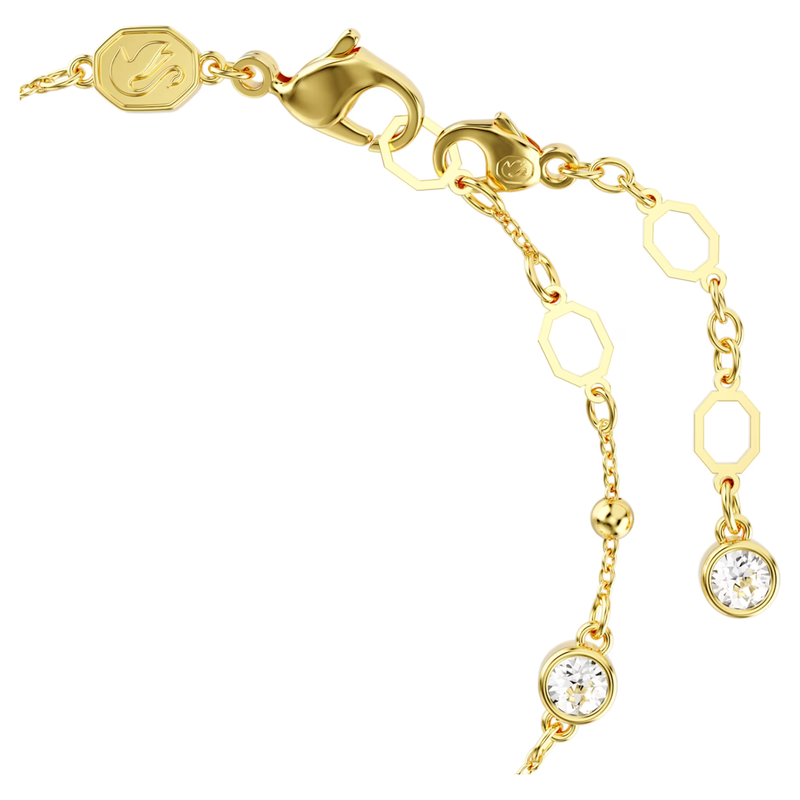 Swarovski Imber armband Ronde slijpvorm Goudkleurig/Wit 5680094