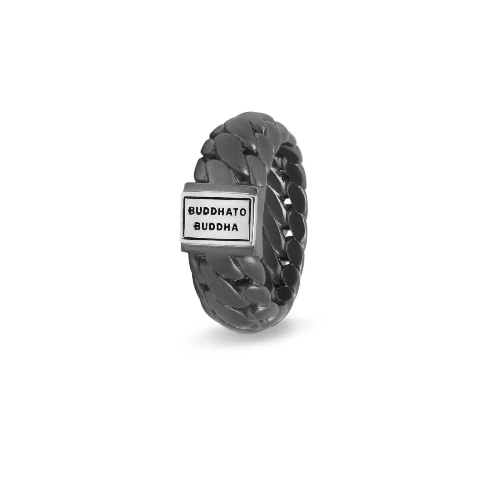 Buddha to Buddha Ben Small ring Black Rhodium Silver 542BRS