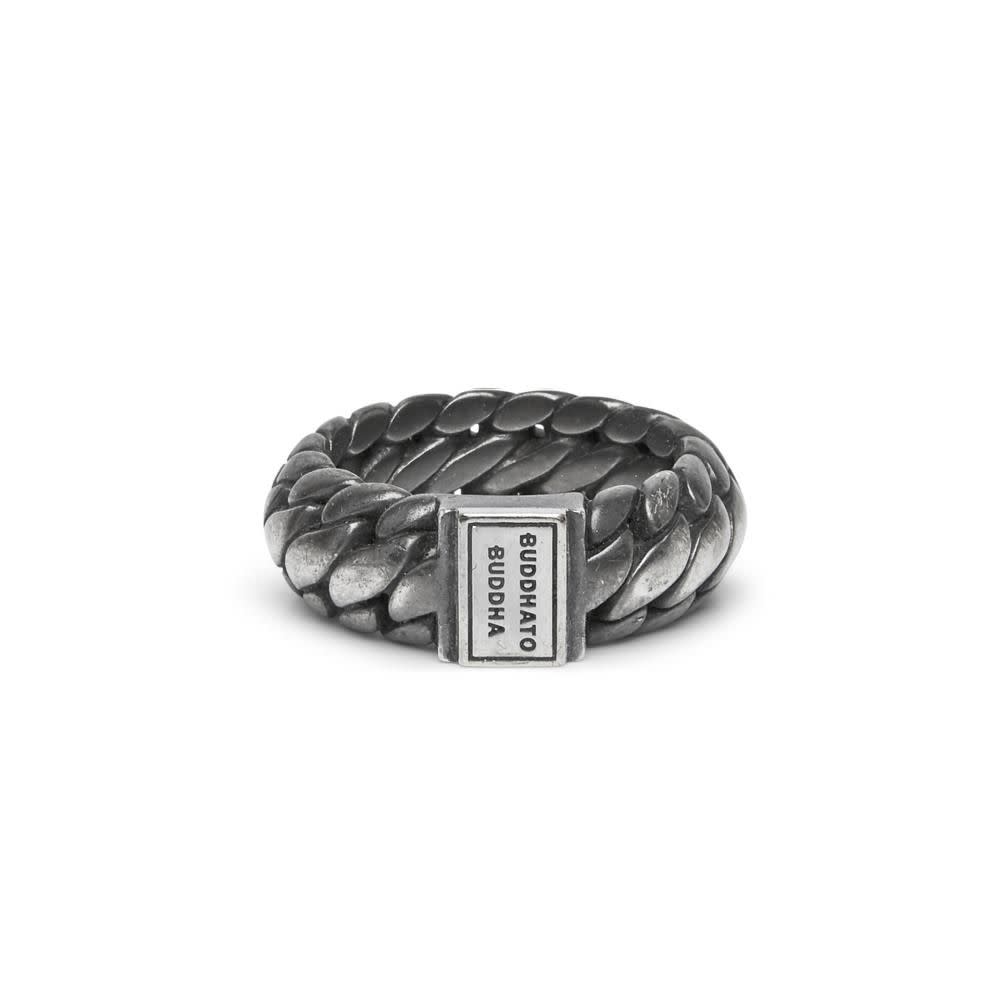 Buddha to Buddha Ben Small ring Black Rhodium Silver 542BRS