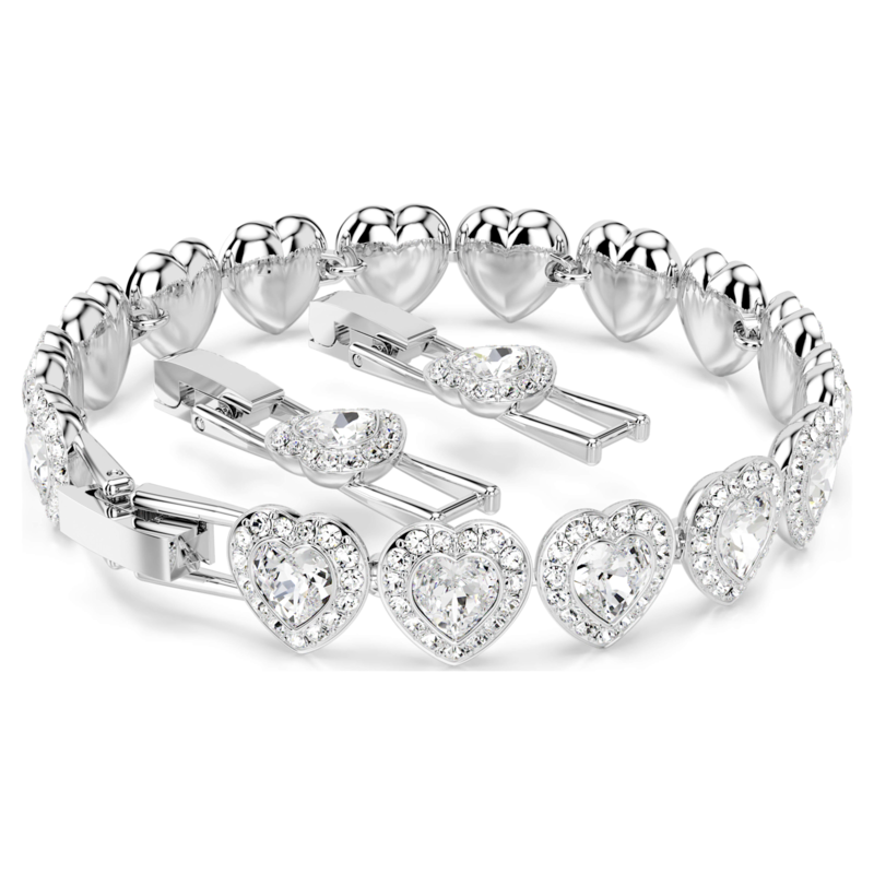 Swarovski Capsule armband Angelic hartvorm Zilverkleurig/Wit 5720860