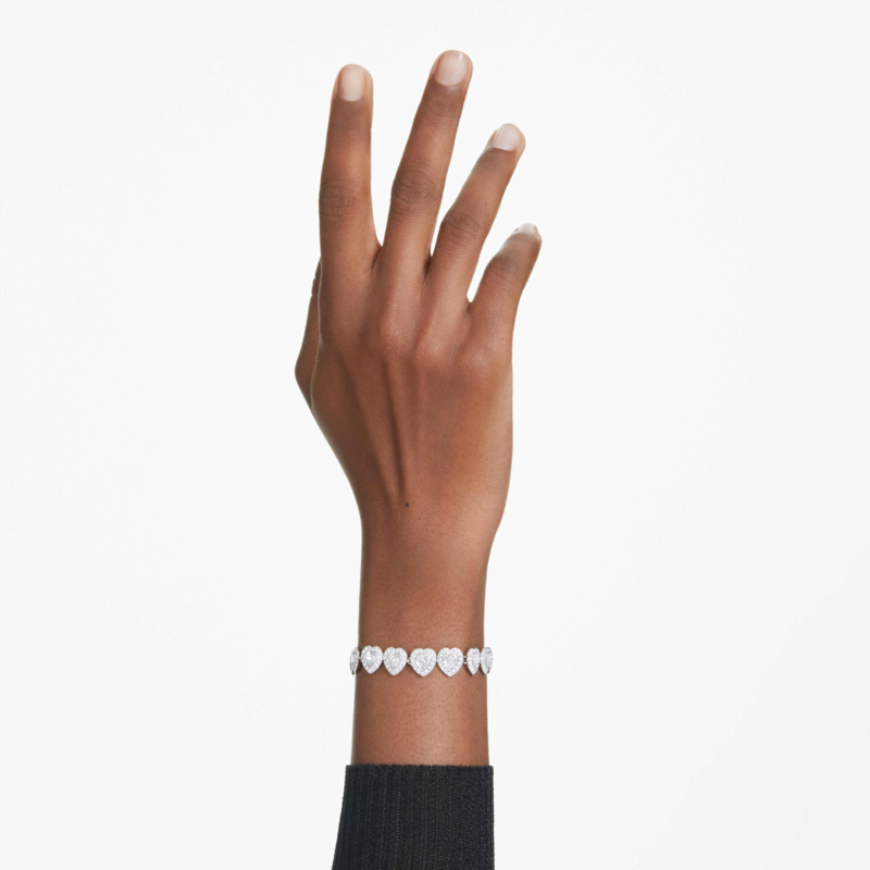 Swarovski Capsule armband Angelic hartvorm Zilverkleurig/Wit 5720860