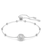 Swarovski Una Angelic armband Ronde slijpvorm dubbelzijdige motieven Zilverkleurig/Wit 5733196