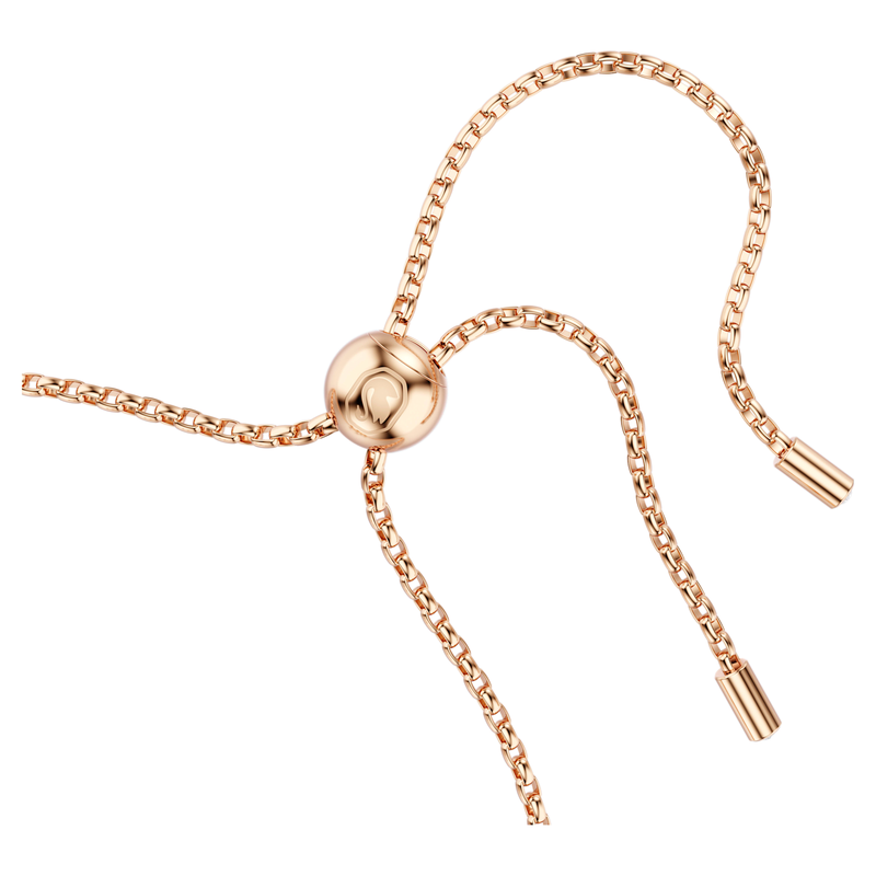 Swarovski Constella armband Ronde slijpvorm Crystal Pearl Rosegoudkleurig/Wit 5728588