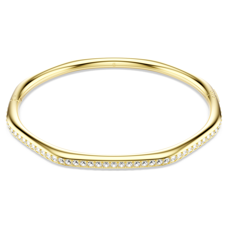Swarovski Dextera armband Achthoekige bangle Goudkleurig/Wit