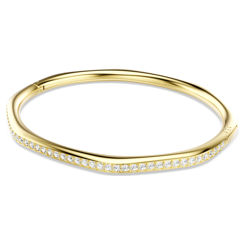 Swarovski Dextera armband Achthoekige bangle Goudkleurig/Wit