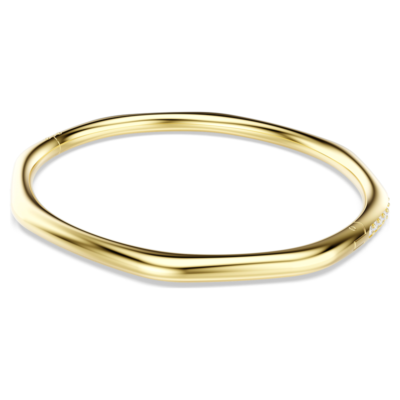 Swarovski Dextera armband Achthoekige bangle Goudkleurig/Wit