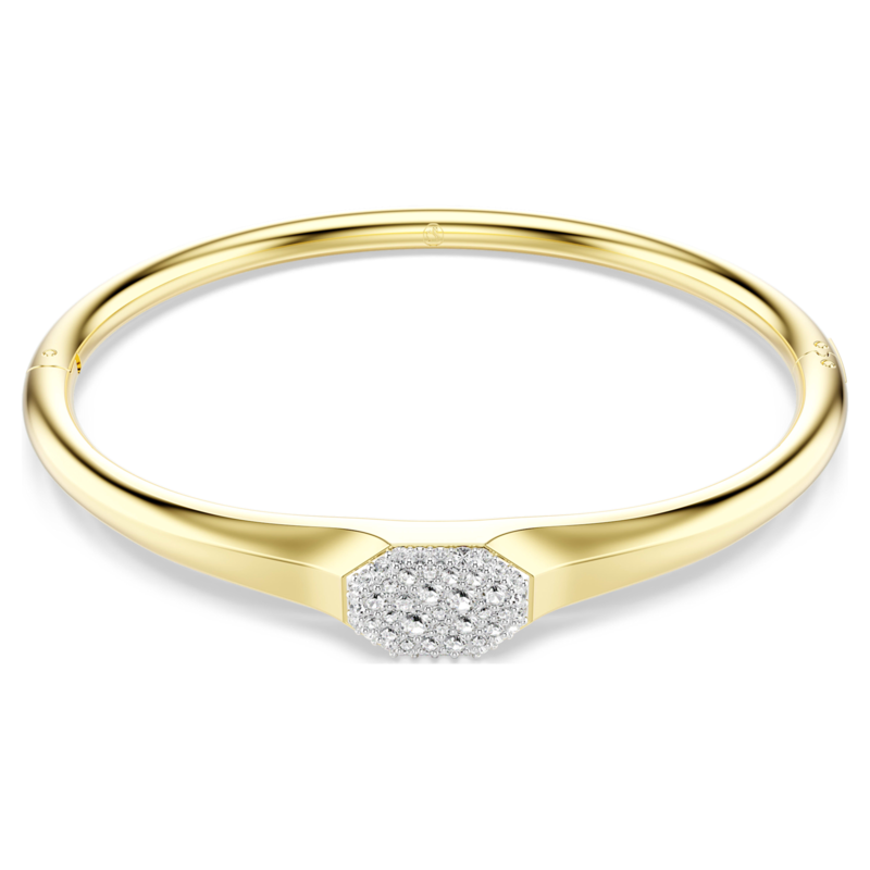 Swarovski Dextera armband Bangle ronde slijpvorm Goudkleurig/Wit