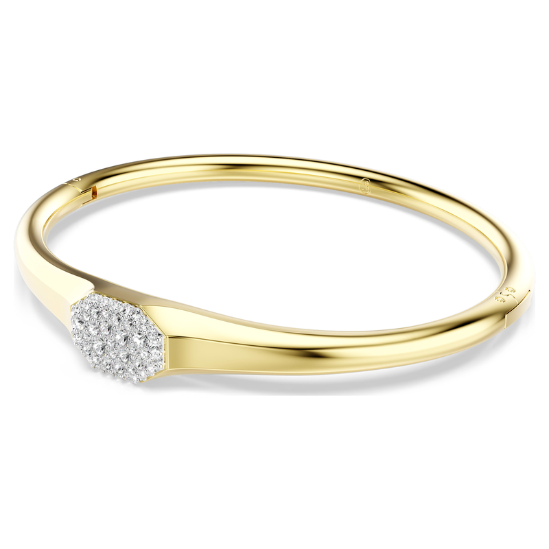 Swarovski Dextera armband Bangle ronde slijpvorm Goudkleurig/Wit