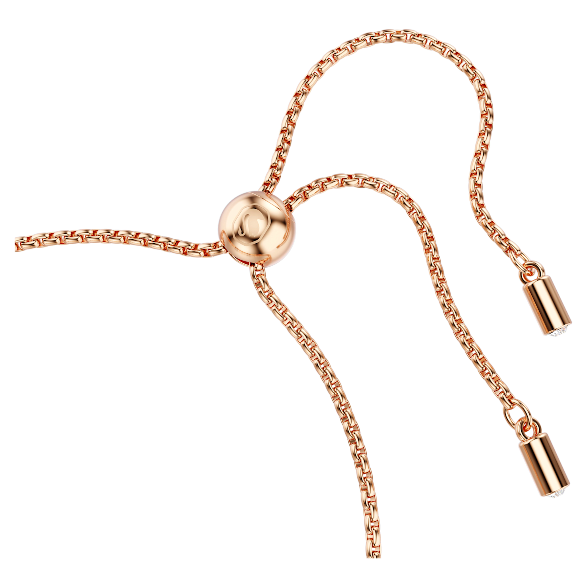 Swarovski Imber armband Tennis ronde slijpvorm Rosegoudkleurig/Roze 5718204