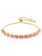Swarovski Matrix armband Pear slijpvorm Goudkleurig/Roze 5707187