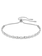 Swarovski Matrix armband Tennis verschillende slijpvormen Zilverkleurig/Wit 5677813