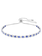 Swarovski Matrix armband Verschillende slijpvormen Zilverkleurig/Blauw 5725854