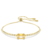 Swarovski Matrix armband Verschillende slijpvormen Goudkleurig/Bruin 5730699