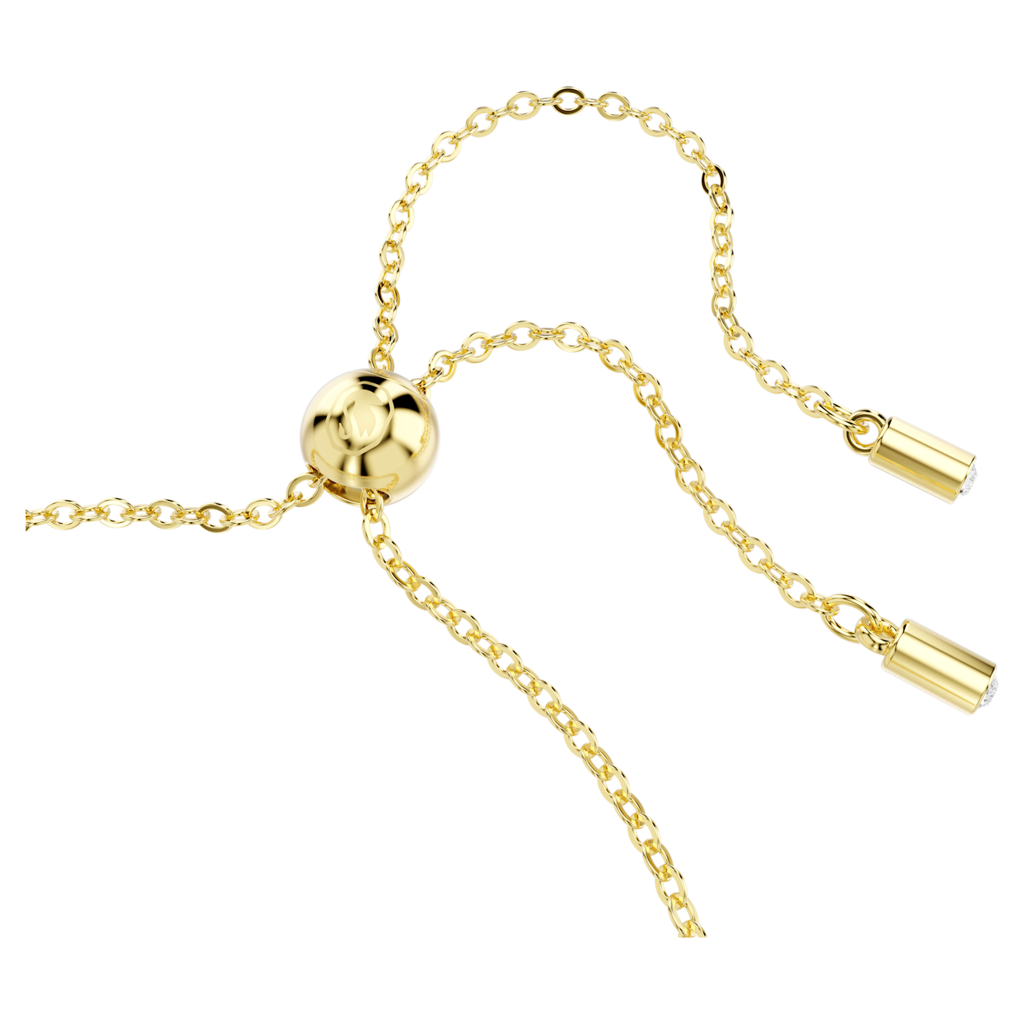 Swarovski Matrix armband Verschillende slijpvormen Goudkleurig/Bruin 5730699