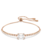 Swarovski Matrix armband Verschillende slijpvormen Rosegoudkleurig/Wit 5730706