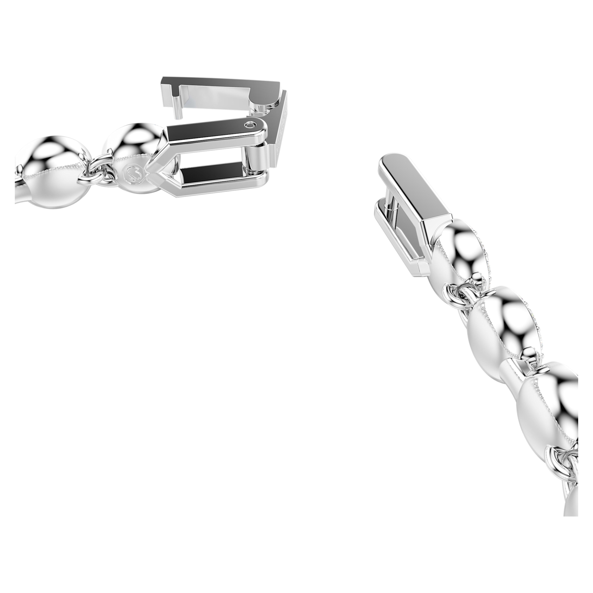 Swarovski Una Angelic armband Tennis ronde slijpvorm Zilverkleurig/Blauw 5733401