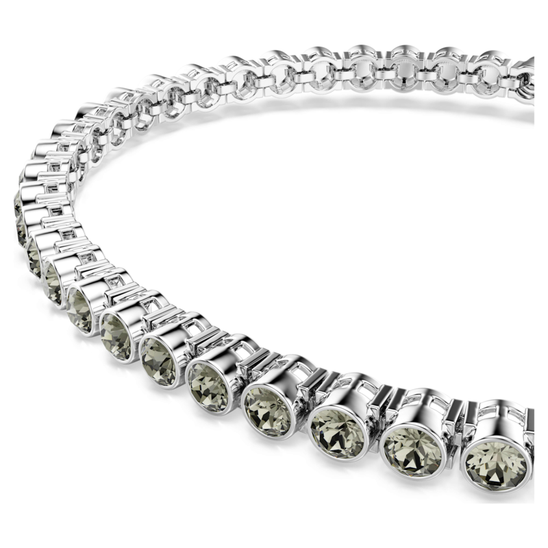 Swarovski Imber armband Tennis Emily ronde slijpvorm Zilverkleurig/Zwart 5734238