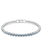 Swarovski Imber armband Tennis Emily ronde slijpvorm Zilverkleurig/Blauw 5734239