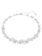 Swarovski Constella ketting Ronde slijpvorm Zilverkleurig/Wit 5722472