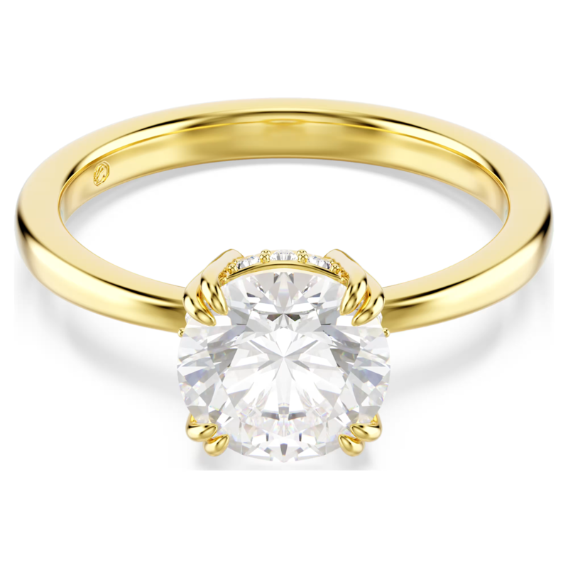 Swarovski Stilla ring Attract Cocktailring Goudkleurig/Wit
