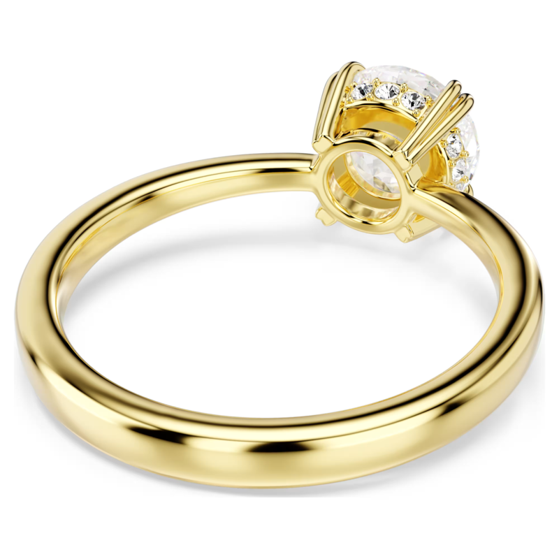 Swarovski Stilla ring Attract Cocktailring Goudkleurig/Wit