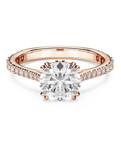 Swarovski Stilla ring Rosé/Wit