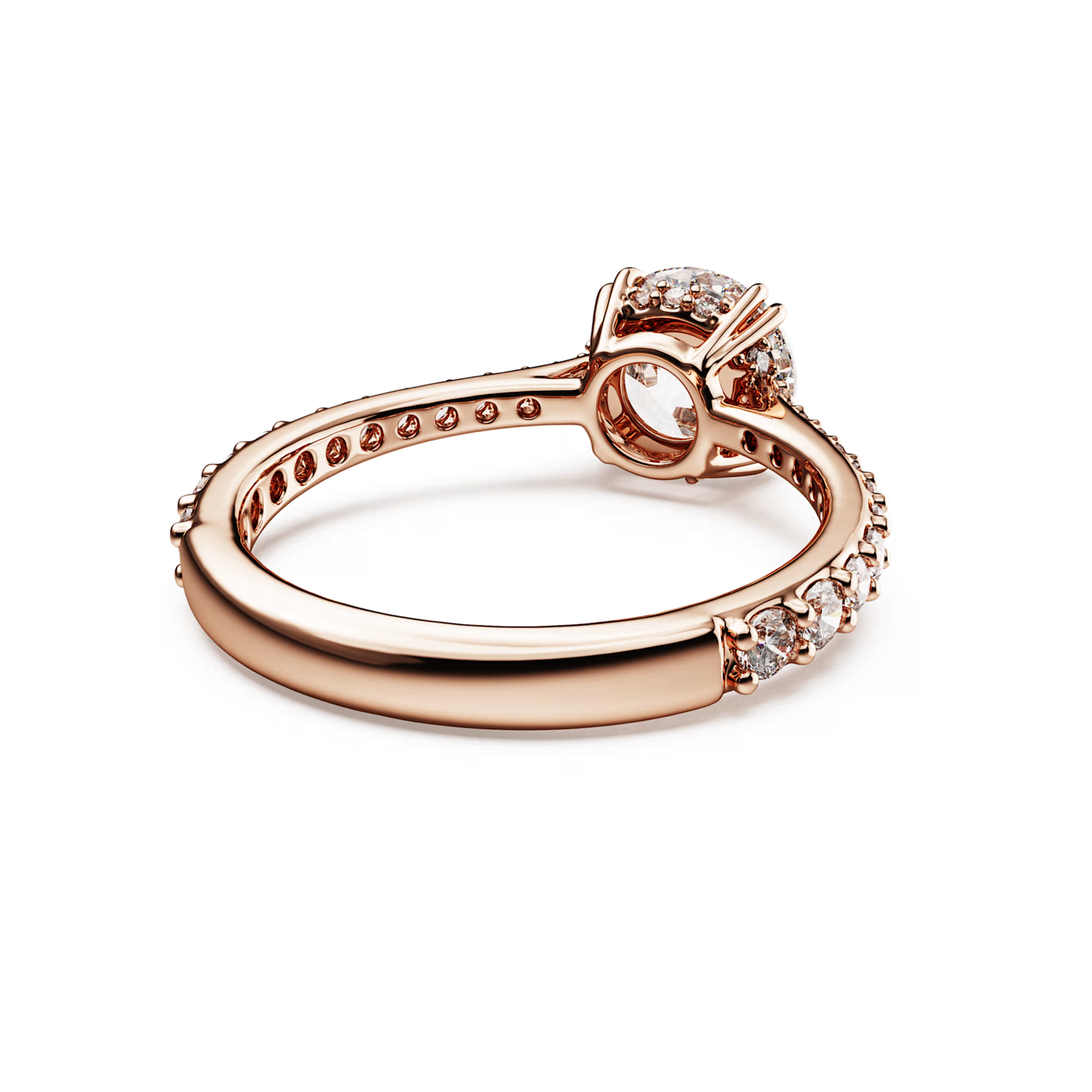 Swarovski Stilla ring Cocktail ring  Rosé/Wit