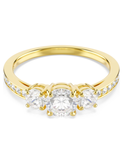 Swarovski Stilla ring Goudkleurig/Wit