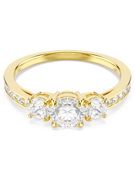 Swarovski Stilla ring Goudkleurig/Wit