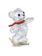 Swarovski Kris Bear kristallen beeldje 130 jarig Jubileum Wit/Rood 5701787