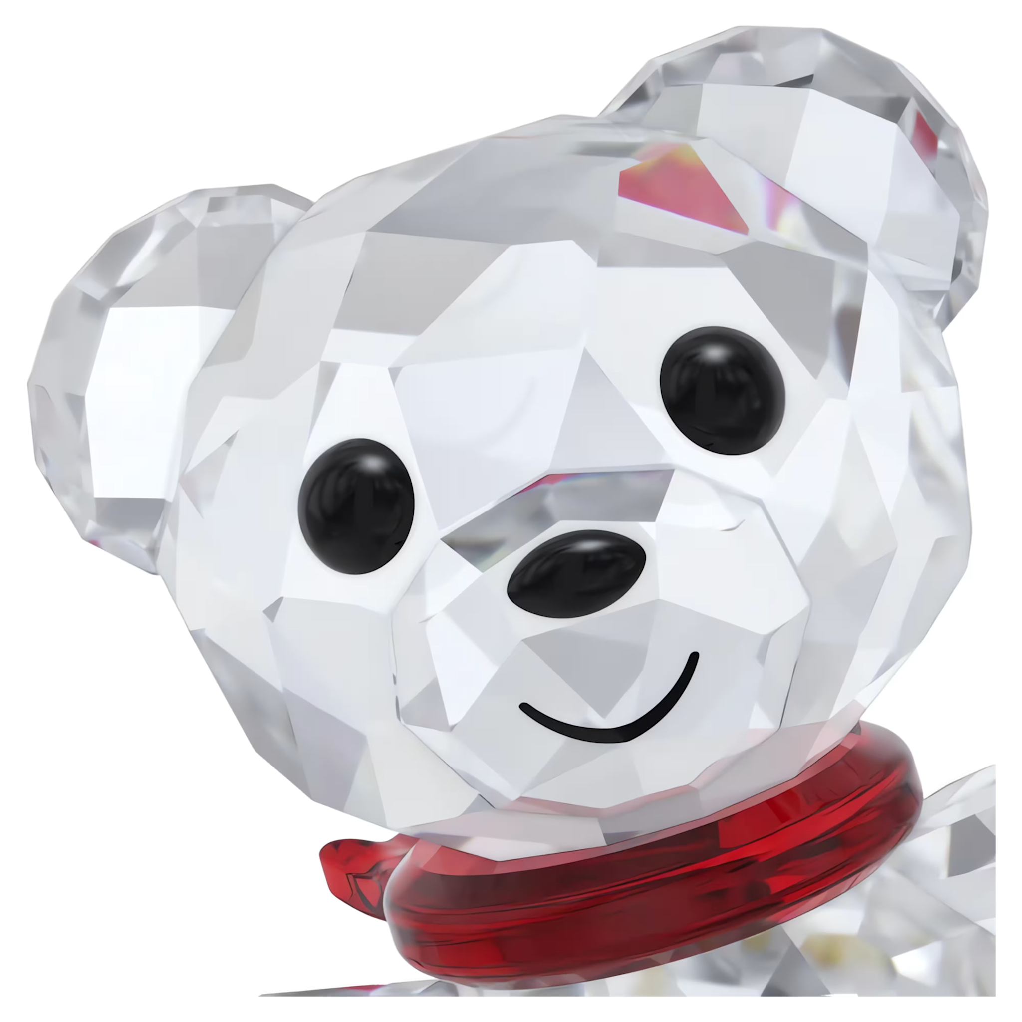 Swarovski Kris Bear kristallen beeldje 130 jarig Jubileum Wit/Rood 5701787