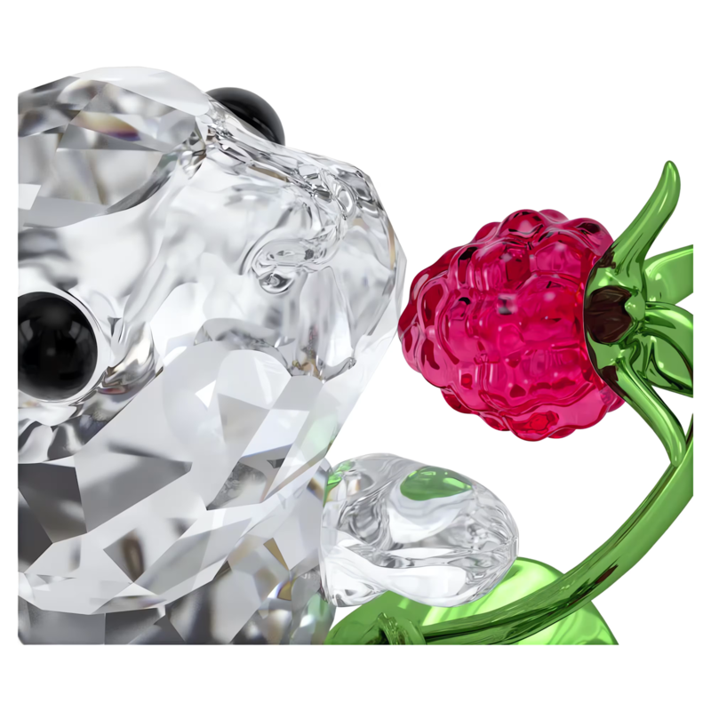 Swarovski Idyllia kristallen beeldje Konijn en Frambozen Wit/Rood 5702437